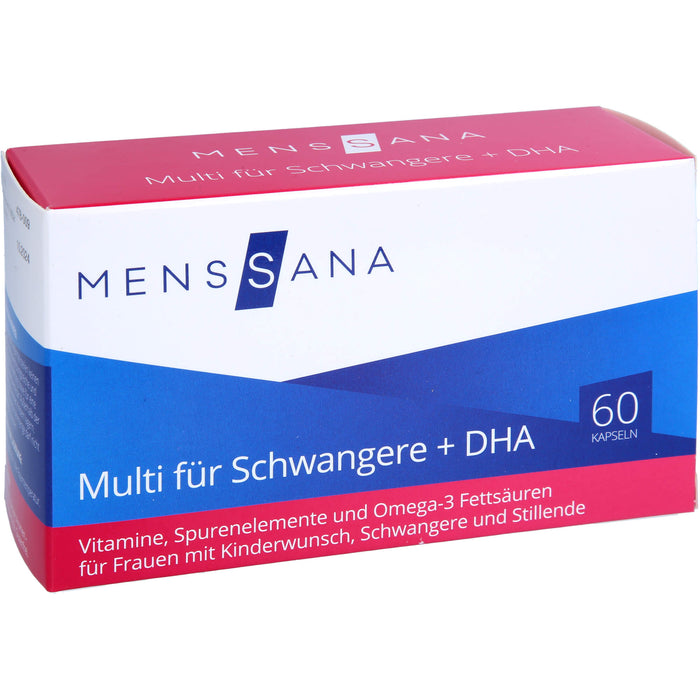 MensSana Multi für Schwangere + DHA Kapseln, 60 pc Capsules