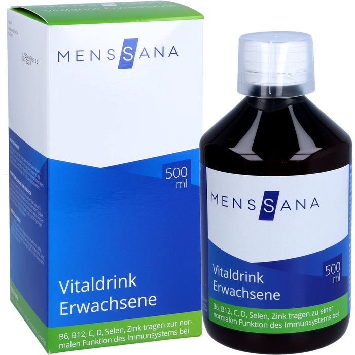 MensSana Vitaldrink Erwachsene, 500 ml Lösung