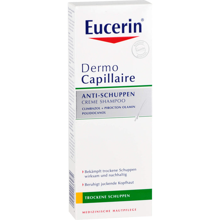 Eucerin DermoCapillaire Anti-Schuppen Creme Shamp., 250 ml Shampoing