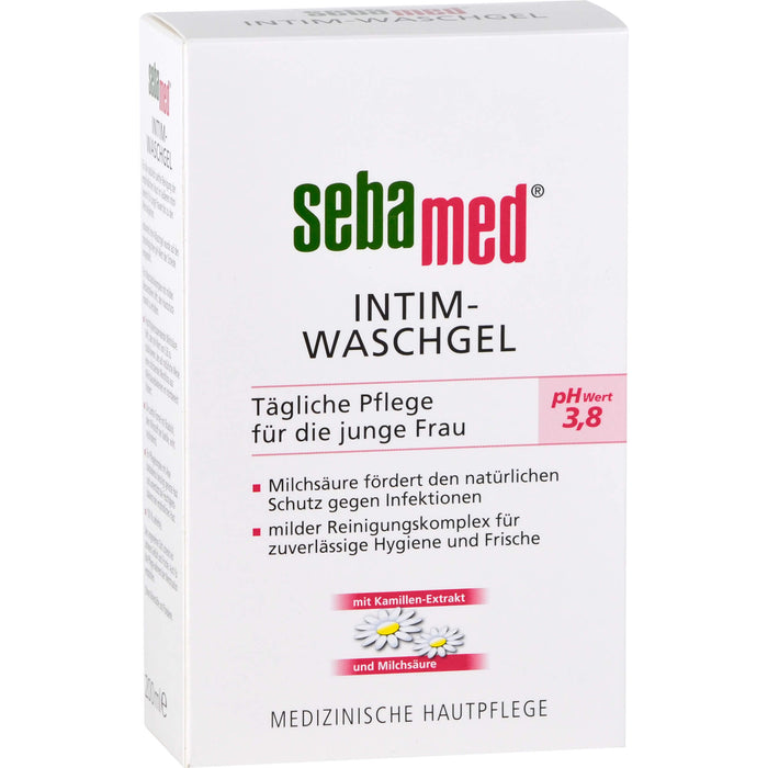 Sebamed Intim Waschgel pH 3,8, 200 ml Gel