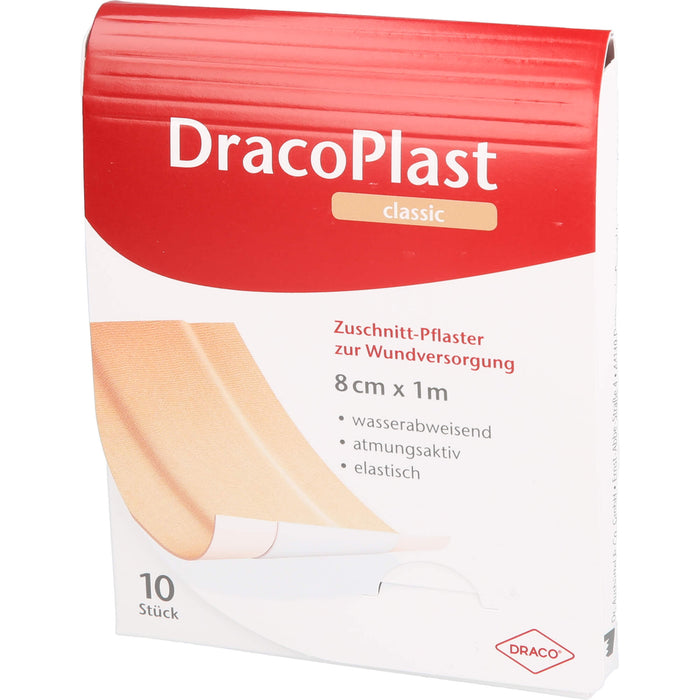 DracoPlast Classic Pflaster 1mx8cm, 1 St. Pflaster