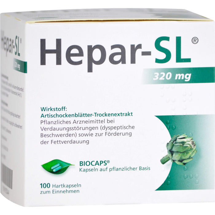 Hepar-SL 320 mg Kapseln, 100 pcs. Capsules