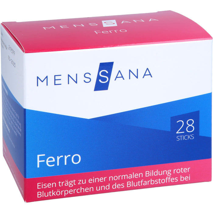 MensSana Ferro mit Eisen Sticks, 28 pcs. Sachets