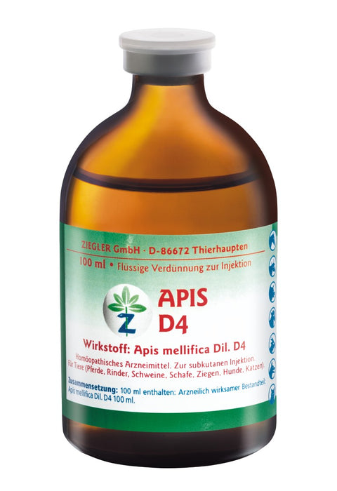 ZIEGLER Apis D 4 Dilution, 100 ml Solution