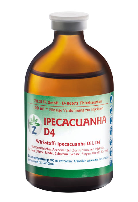 ZIEGLER Ipecacuanha D 4 Dilution, 100 ml Lösung