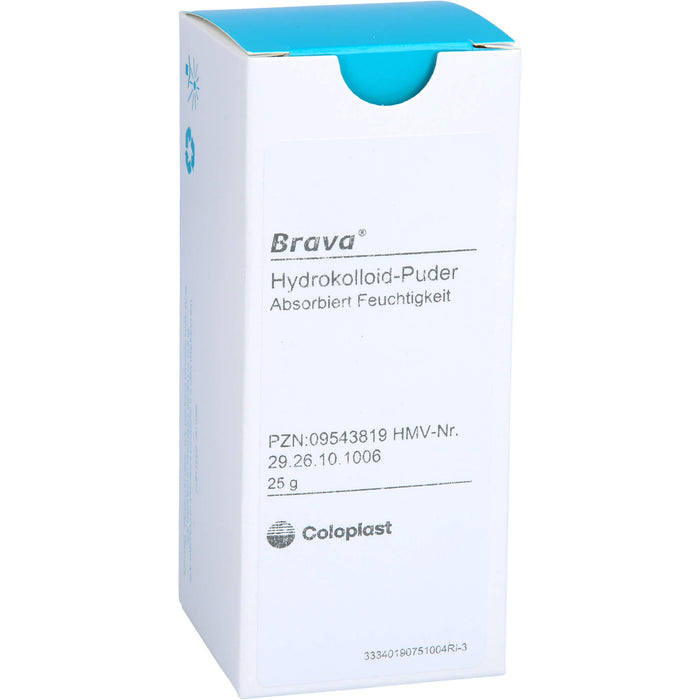 Brava Hydrokolloid Puder bei Hautirritationen bei Stomaversorgung, 25 g Powder