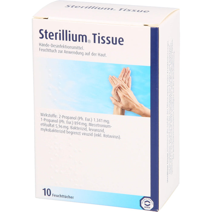 Sterillium Tissue, 10 St TUE