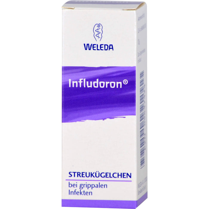 WELEDA Infludoron Streukügelchen bei grippalen Infekten, 10 g Globules