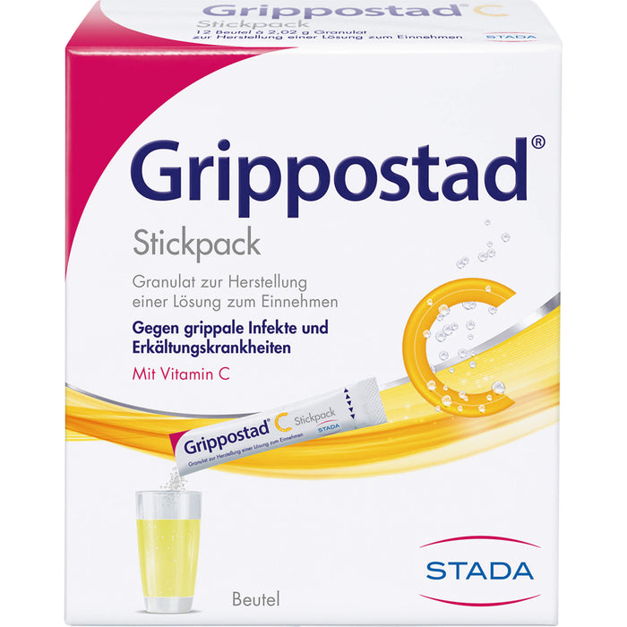 Grippostad C Stickpack Granulat, 12 pcs. Sachets