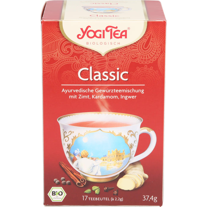 Yogi Tea Classic Bio Teebeutel, 17 pcs. Filter bag