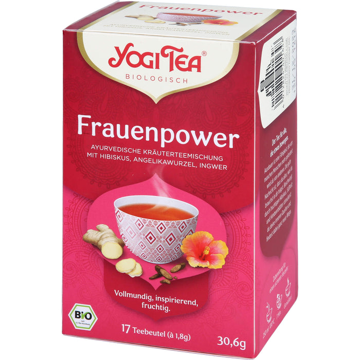 YOGI TEA Frauen Power ayurvedische Kräuterteemischung, 17 pc Sac filtrant