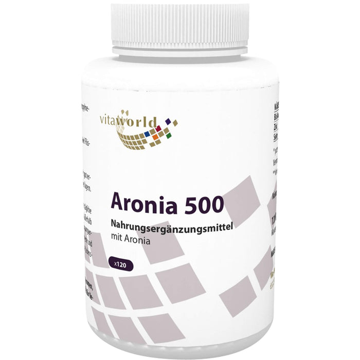 vitaworld Aronia 500 Kapseln, 120 pcs. Capsules