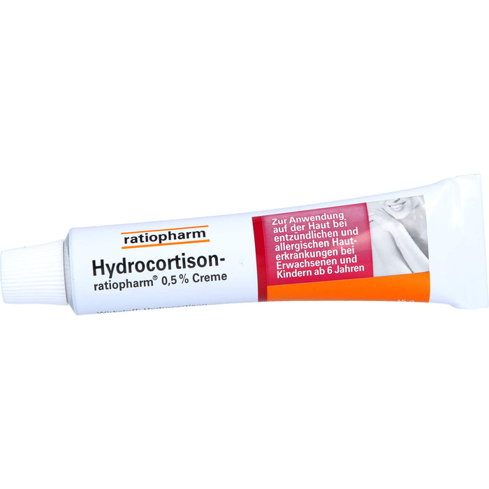 Hydrocortison-ratiopharm 0,5 % Creme, 15 g Cream