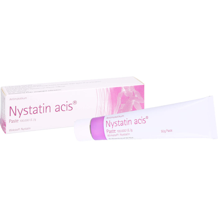 Nystatin acis Paste Antimykotikum, 50 g Crème