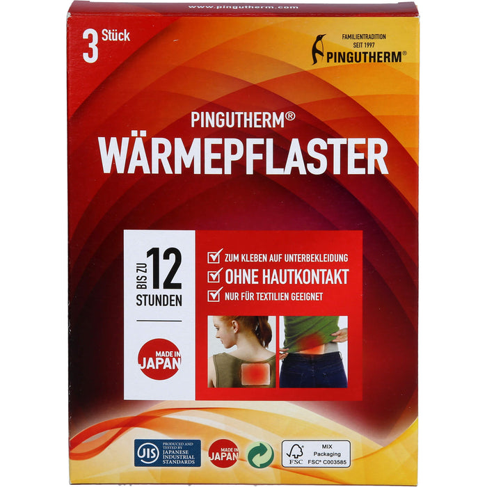 PINGUTHERM flex Wärmepflaster, 3 St. Pflaster