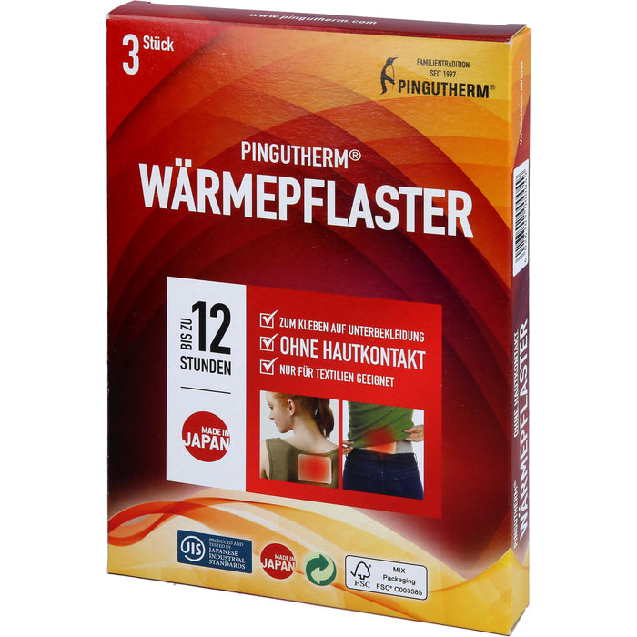 PINGUTHERM flex Wärmepflaster, 3 pcs. Patch