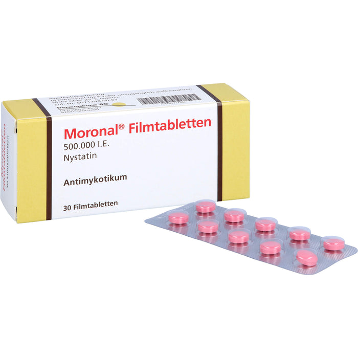 Dermapharm Moronal Filmtabletten Antimykotikum, 30 St. Tabletten