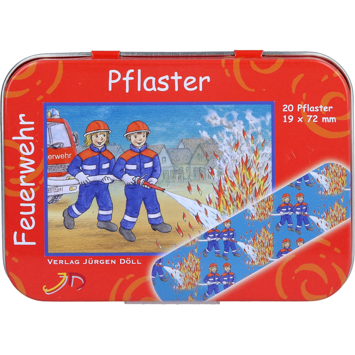 KINDERPFLASTER FEUERWEHR - BRIEFCHEN, 20 pc Pansement