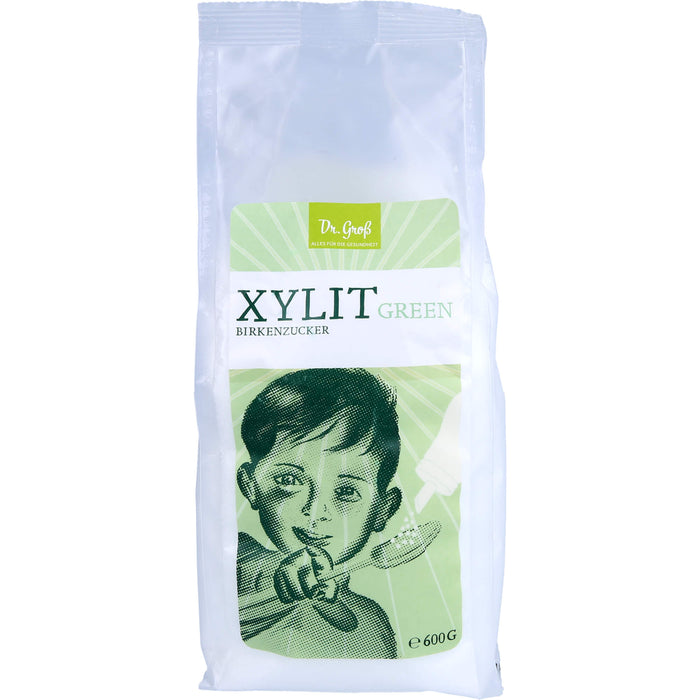 Dr. Groß Xylit green Birkenzucker, 600 g Pulver