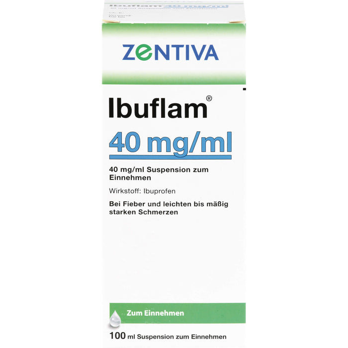 Ibuflam Kindersaft 4 %, 100 ml Lösung