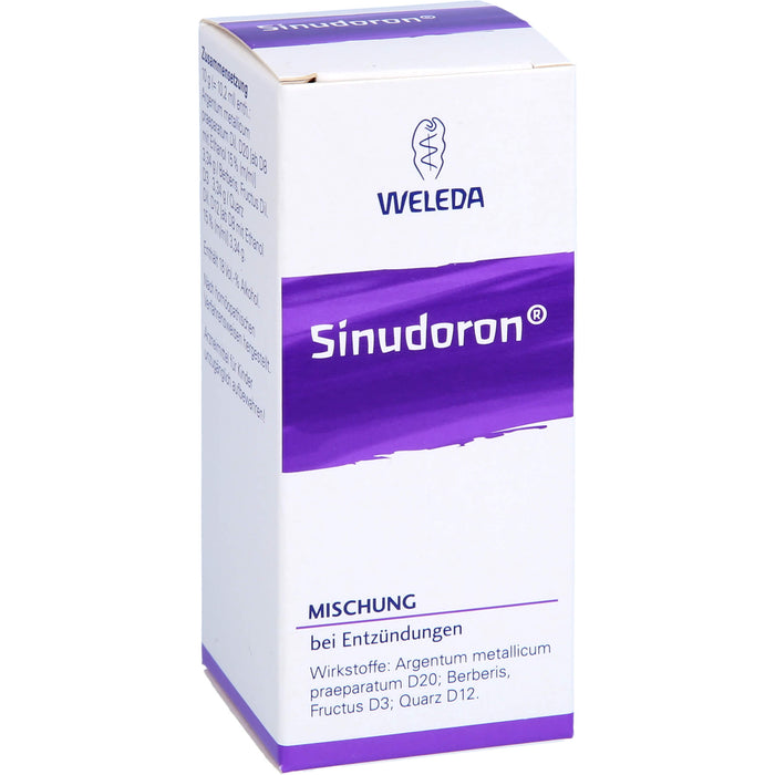 WELEDA Sinudoron Mischung bei Entzündungen, 50 ml Solution