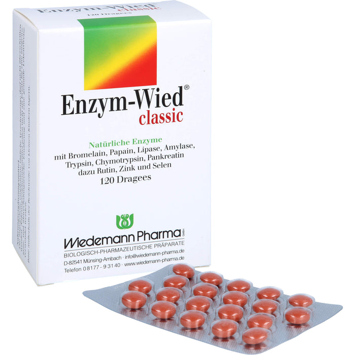 Enzym-Wied classic Dragées, 120 pcs. Tablets