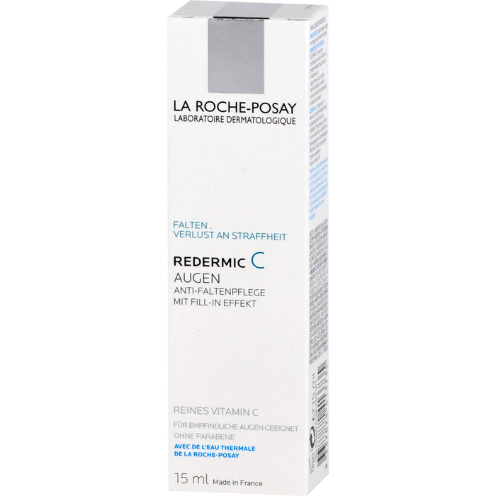 LA ROCHE-POSAY Redermic C Augen Anti-Faltenpflege, 15 ml Crème