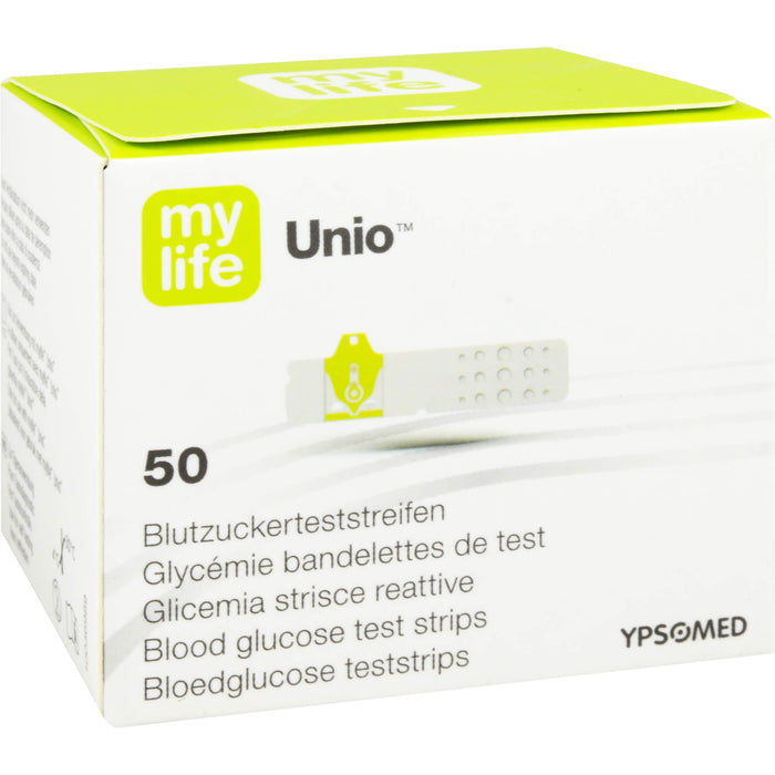 mylife Unio Blutzuckerteststreifen, 50 pcs. Test strips