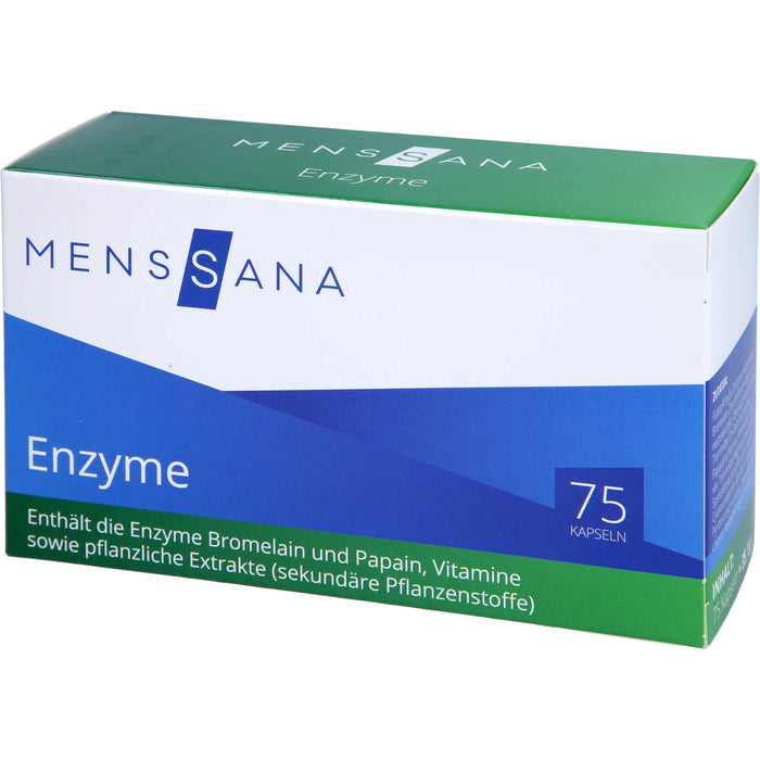 MensSana Enzyme Kapseln, 75 St. Kapseln