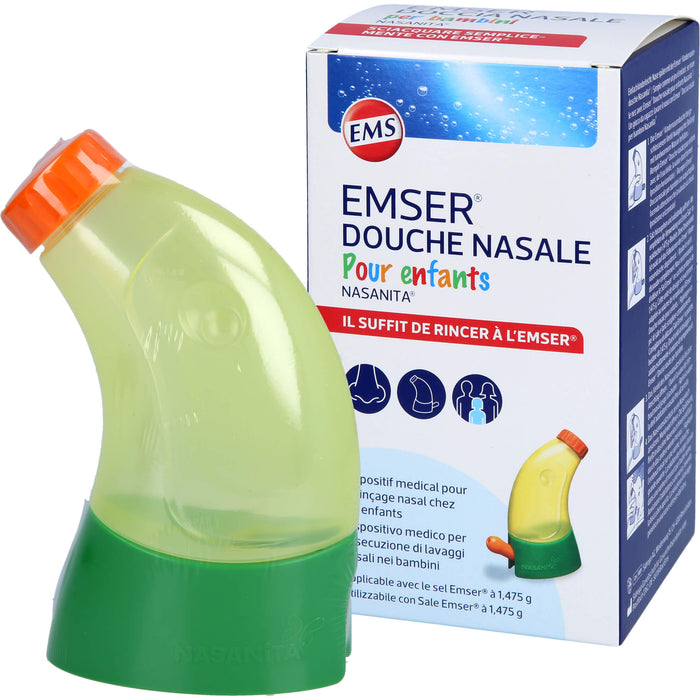 EMSER Kinder-Nasendusche NASANITA, 1 St. Nasendusche