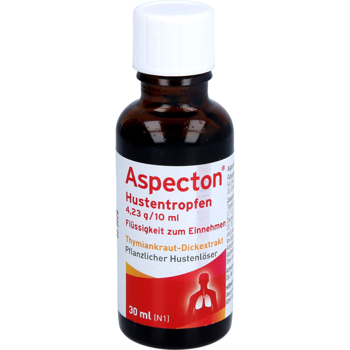 Aspecton Hustentropfen pflanzlicher Hustenlöser, 30 ml Solution