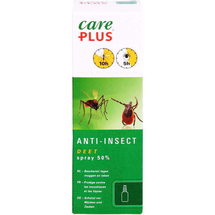 care PLUS Anti-Insect Deet Spray 50 %, 60 ml Solution