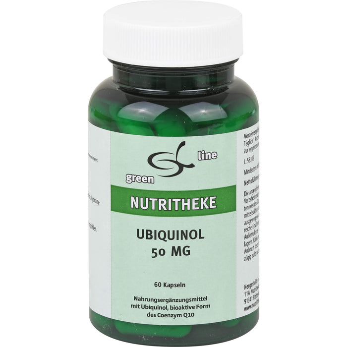 green line Nutritheke Ubiquinol 50 mg Kapseln, 60 pc Capsules