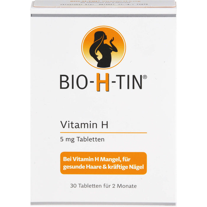 BIO-H-TIN Vitamin H 5 mg Tabletten, 30 pcs. Tablets