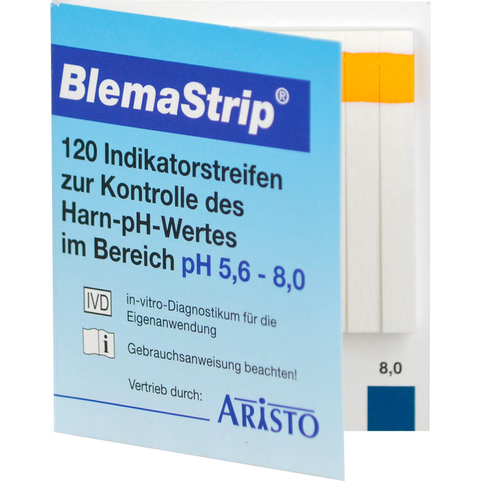 BLEMASTRIP PH 5,6-8,0 Urinteststreifen, 120 pcs. Test strips