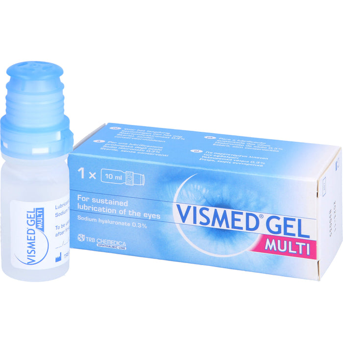 VISMED Gel Multi befeuchtende Augentropfen, 10 ml Lösung