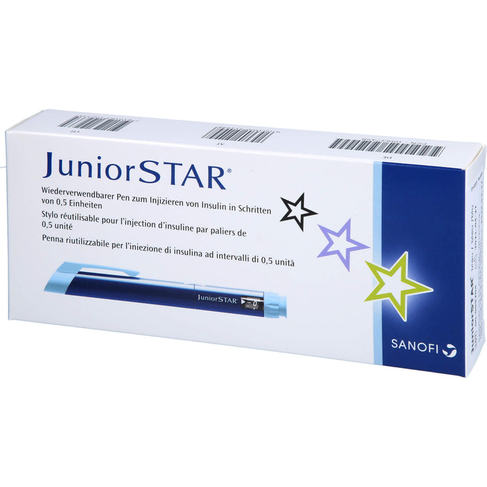 JuniorStar blau Injektionsgerät, 1 St