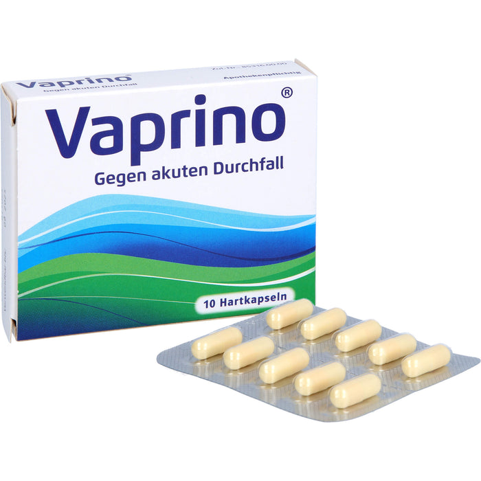 Vaprino Kapseln gegen Durchfall, 10 St. Kapseln