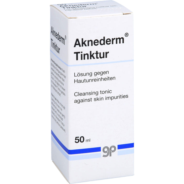 Aknederm Tinktur gegen Hautunreinheiten, 50 ml Lösung