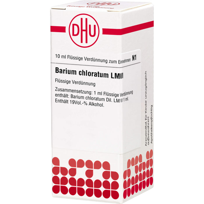 Barium chloratum LM VI Dilution Ind-Fert, 10 ml DIL