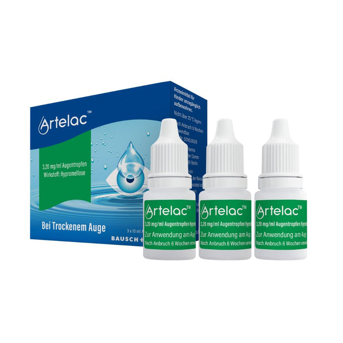 Artelac Augentropfen Tropffläschchen, 30 ml Lösung