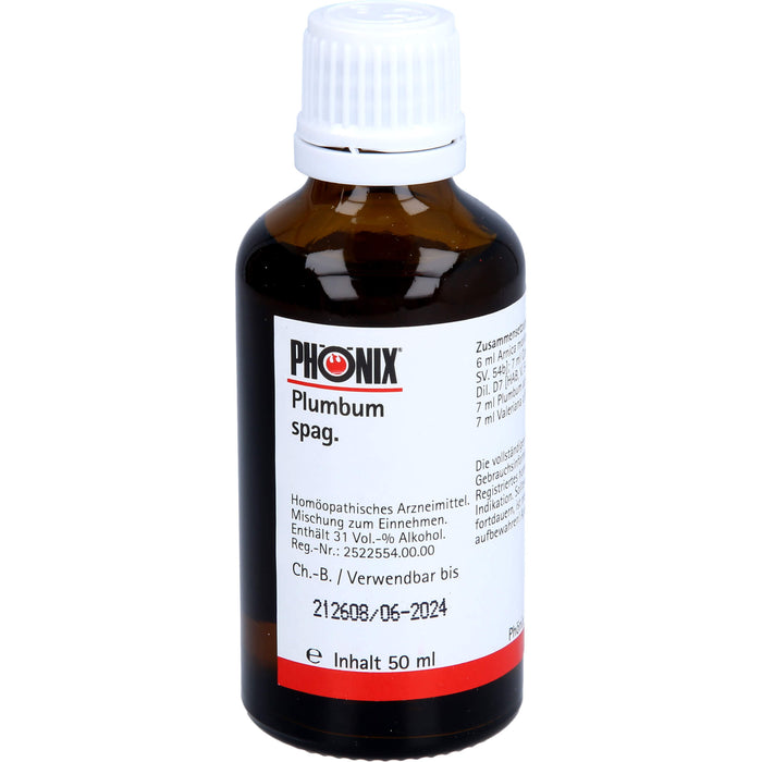 Phönix plumbum spag. Tropfen, 50 ml MIS