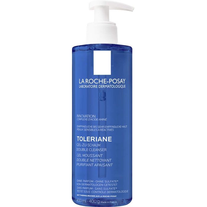 ROCHE POSAY Toleriane Gel-zu-Schaum Cleanser, 400 ml GEL