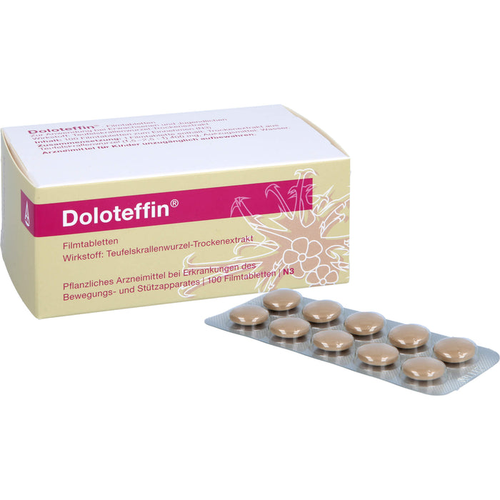 Doloteffin Filmtabletten bei Erkrankungen des Bewegungs- und Stützapparates, 100 pcs. Tablets