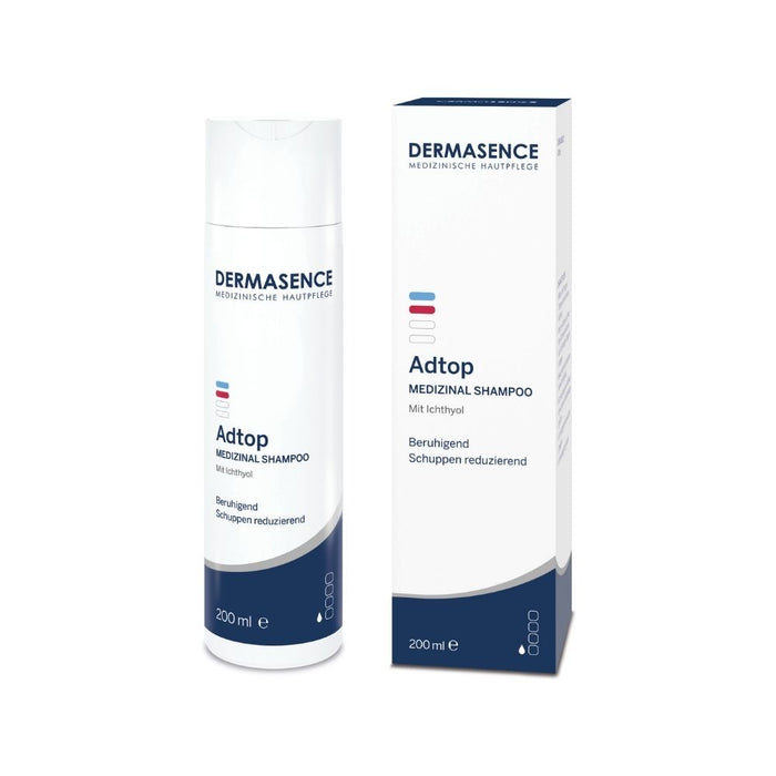 DERMASENCE Adtop Medizinal Shampoo beruhigend und Schuppen-reduzierend, 200 ml Shampoo