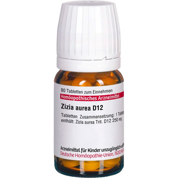 DHU Zizia aurea D 12 Tabletten, 80 St. Tabletten