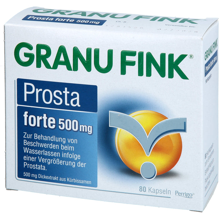 GRANU FINK Prosta forte 500 mg Kapseln, 60 pc Capsules