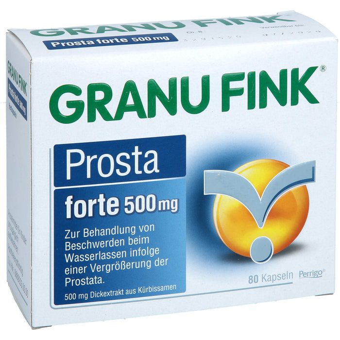 GRANU FINK Prosta forte 500 mg Kapseln, 60 pc Capsules