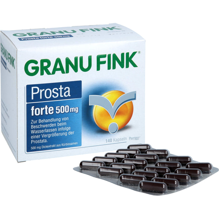 GRANU FINK Prosta forte 500 mg Hartkapseln, 140 St. Kapseln