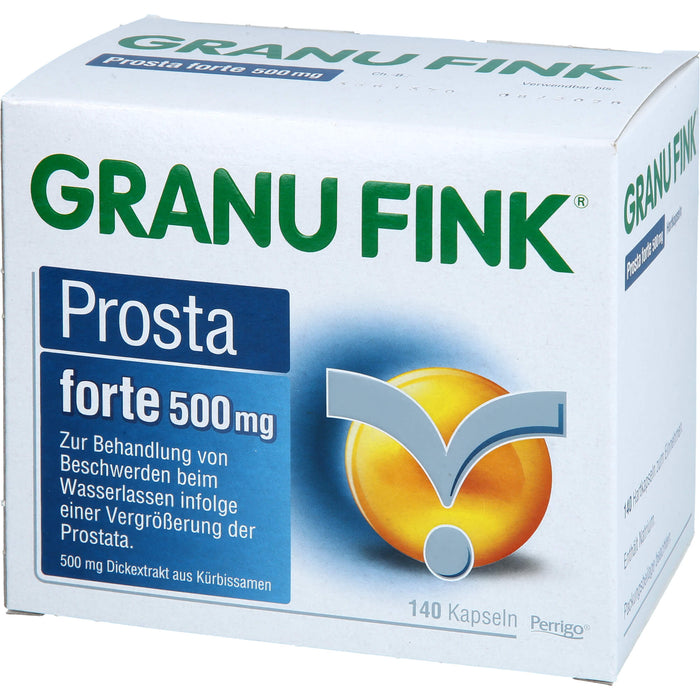 GRANU FINK Prosta forte 500 mg Hartkapseln, 140 pc Capsules